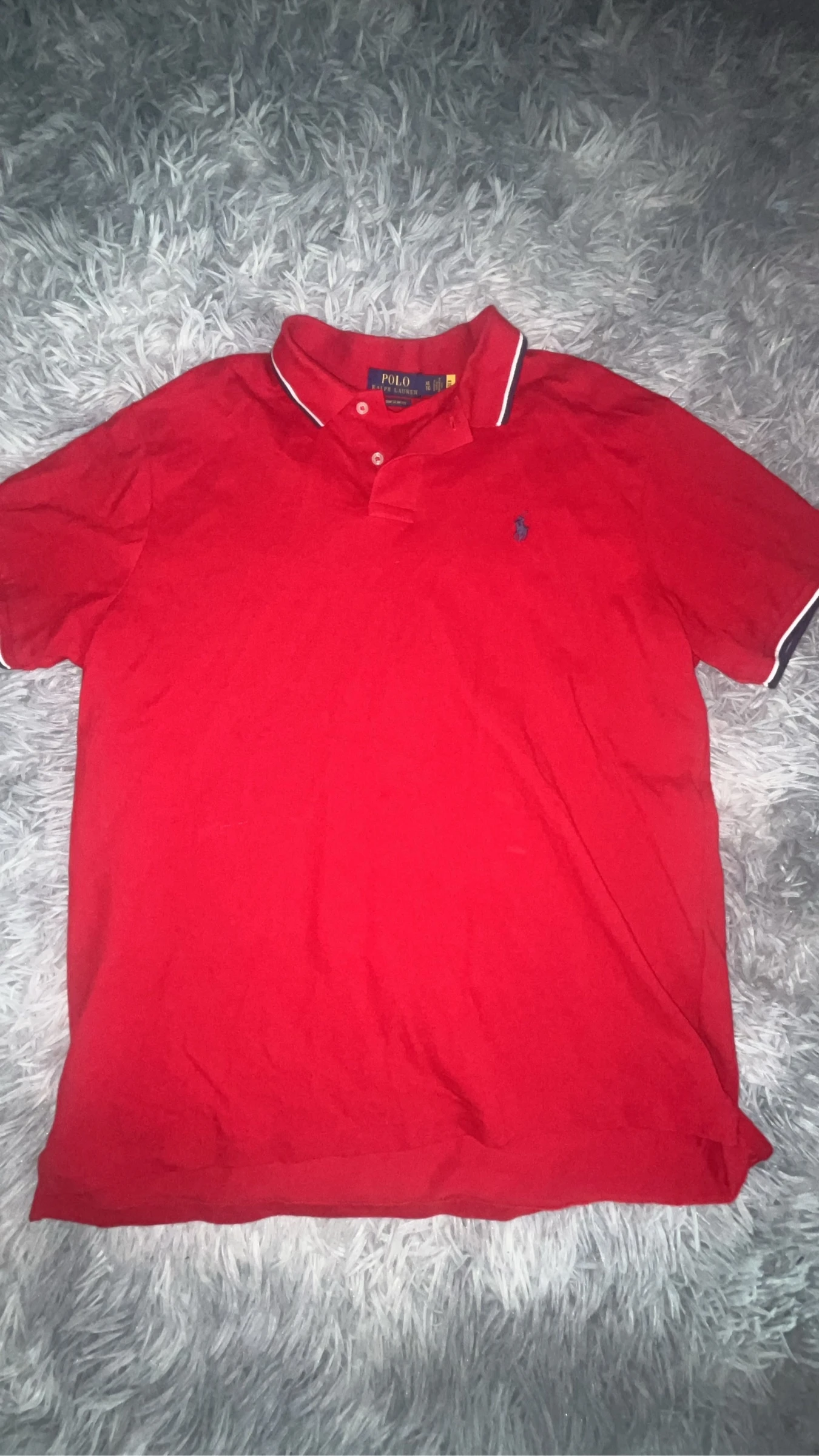 Polo Ralph Lauren Custom Slim Fit Rojo - Talla XL – photo 5